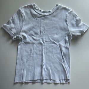 brandy melville plain white top